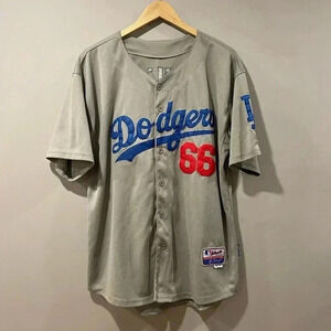 Los  Angeles Dodgers Yasiel Puig MLB Baseball Jersey Shirt